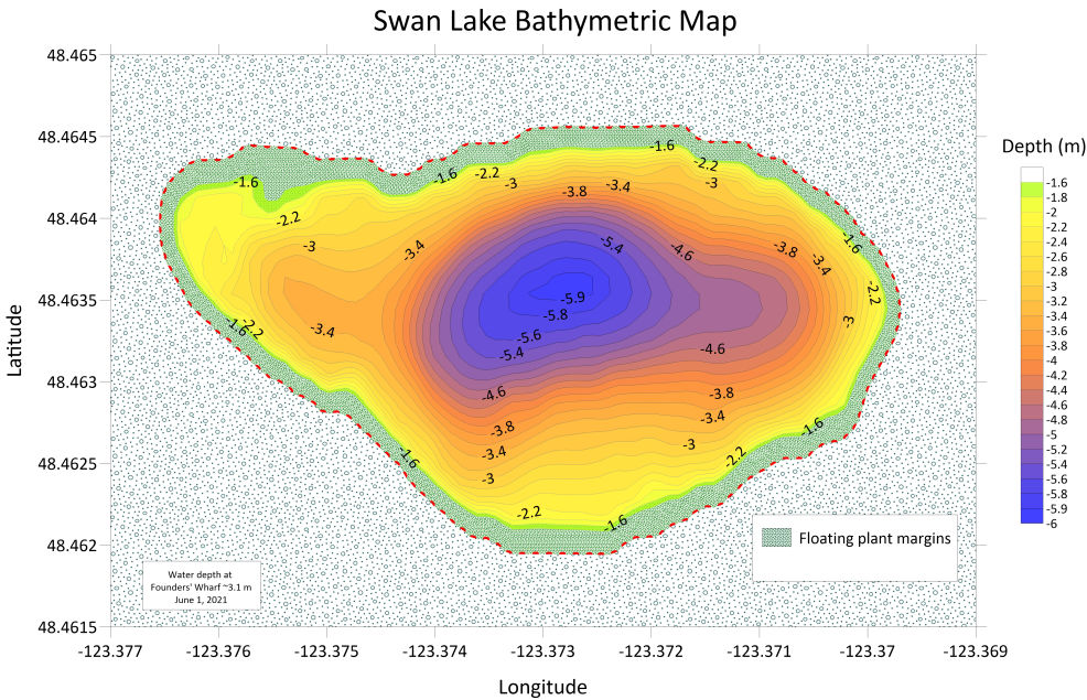 Swan Lake Bathymetry survey